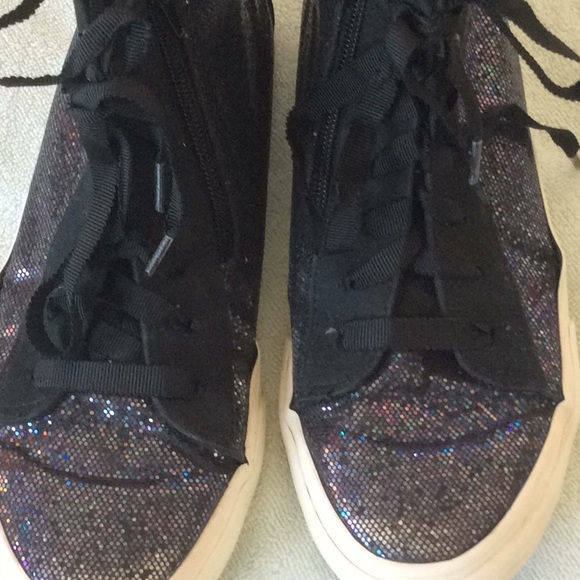 🌸Sparkly hipster high tops *FREE SHIPPING* - Picture 2 of 5
